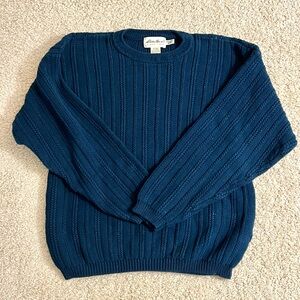 Eddie Bauer Teal Oversized Sweater